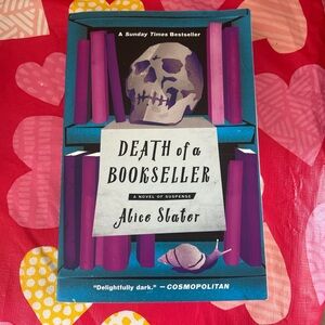 Scarlett Novel with Vibrant Pink and Yellow Cover